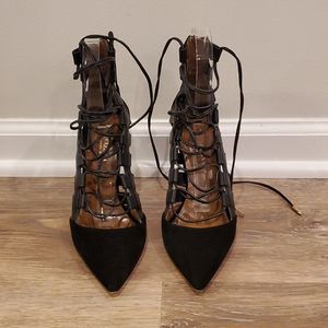 Aquazzura Lace up Pumps